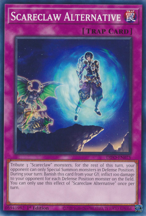 Scareclaw Alternative [DIFO-EN075] Common Yu-Gi-Oh!