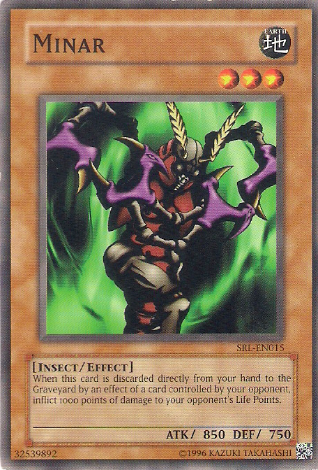Minar [SRL-015] Common Yu-Gi-Oh!