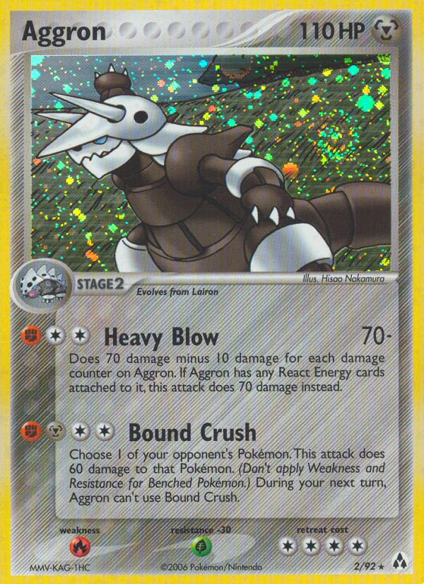 Aggron (2/92) [EX: Legend Maker] Pokémon