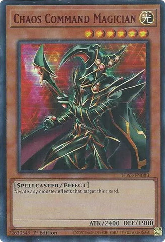 Chaos Command Magician (Red) [LDS3-EN083] Ultra Rare Yu-Gi-Oh!