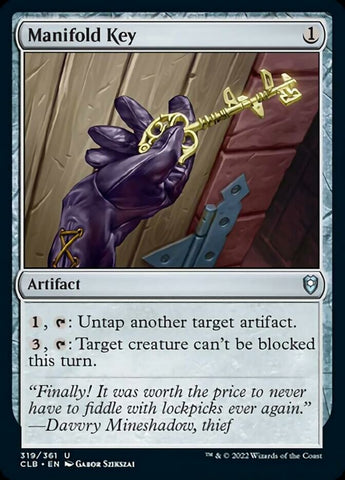 Manifold Key [Commander Legends: Battle for Baldur's Gate] Magic: The Gathering