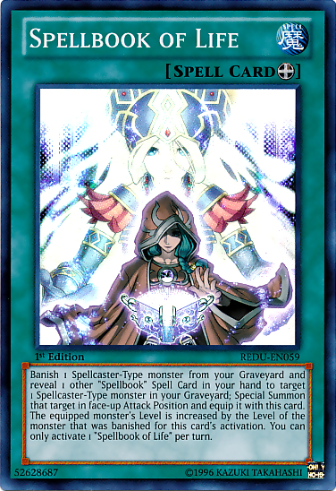 Spellbook of Life [REDU-EN059] Super Rare Yu-Gi-Oh!