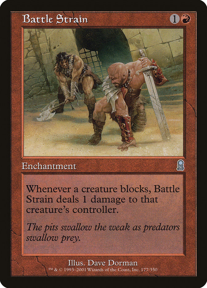 Battle Strain [Odyssey] Magic: The Gathering