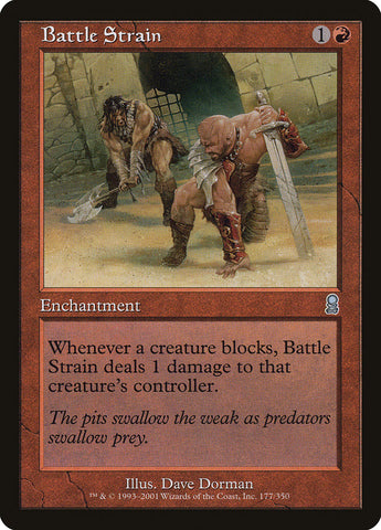 Battle Strain [Odyssey] Magic: The Gathering