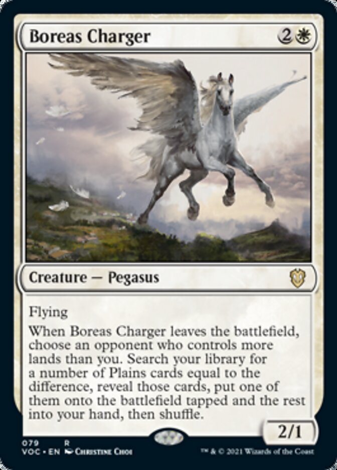 Boreas Charger [Innistrad: Crimson Vow Commander] Magic: The Gathering