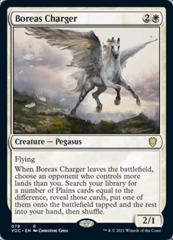 Boreas Charger [Innistrad: Crimson Vow Commander] Magic: The Gathering