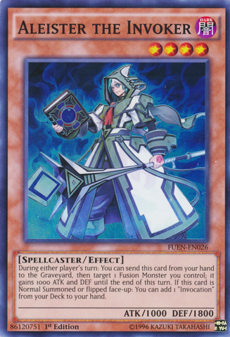 Aleister the Invoker [FUEN-EN026] Super Rare Yu-Gi-Oh!