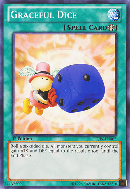 Graceful Dice [LCJW-EN065] Common Yu-Gi-Oh!