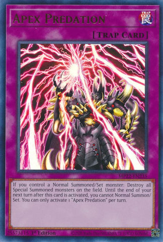 Apex Predation [MP22-EN235] Ultra Rare Yu-Gi-Oh!