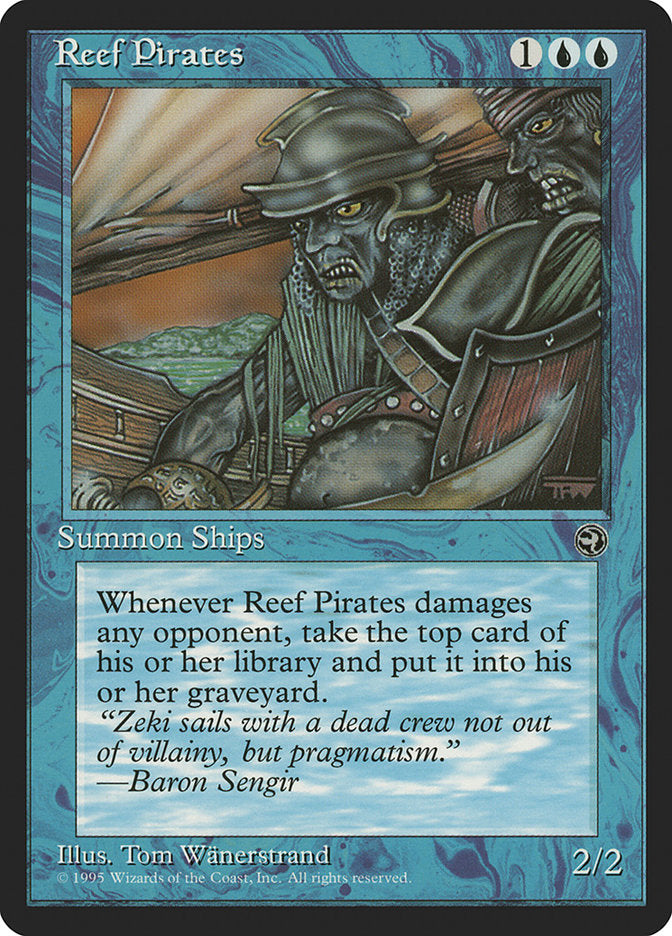 Reef Pirates (Baron Sengir Flavor Text) [Homelands] Magic: The Gathering