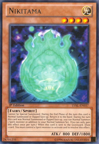 Nikitama [LVAL-EN037] Rare Yu-Gi-Oh!