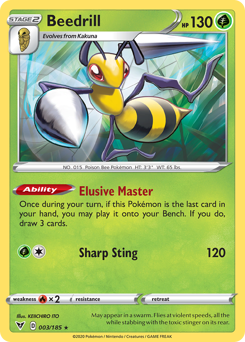 Beedrill (003/185) [Sword & Shield: Vivid Voltage] Pokémon