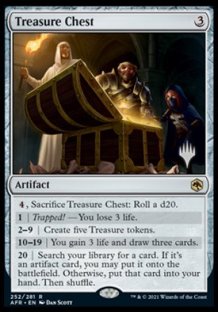 Treasure Chest (Promo Pack) [Dungeons & Dragons: Adventures in the Forgotten Realms Promos] Magic: The Gathering