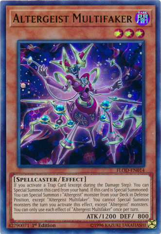 Altergeist Multifaker [FLOD-EN014] Ultra Rare