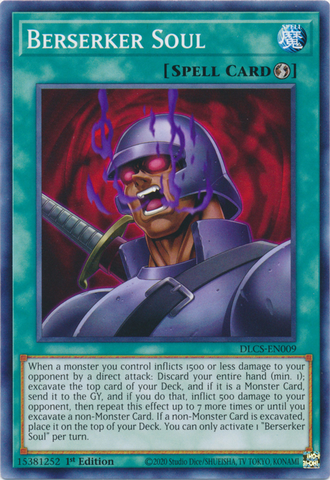 Berserker Soul [DLCS-EN009] Common Yu-Gi-Oh!
