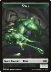 Germ // Ooze Double-Sided Token [Double Masters Tokens] Magic: The Gathering