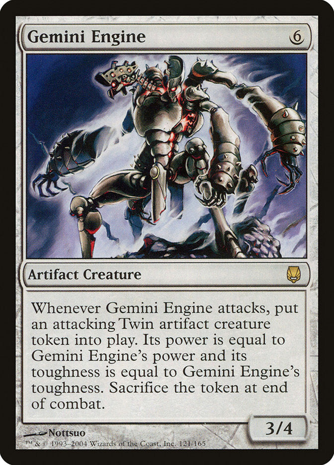Gemini Engine [Darksteel] Magic: The Gathering