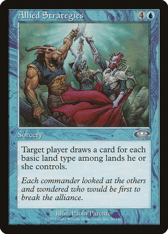 Allied Strategies [Planeshift] Magic: The Gathering