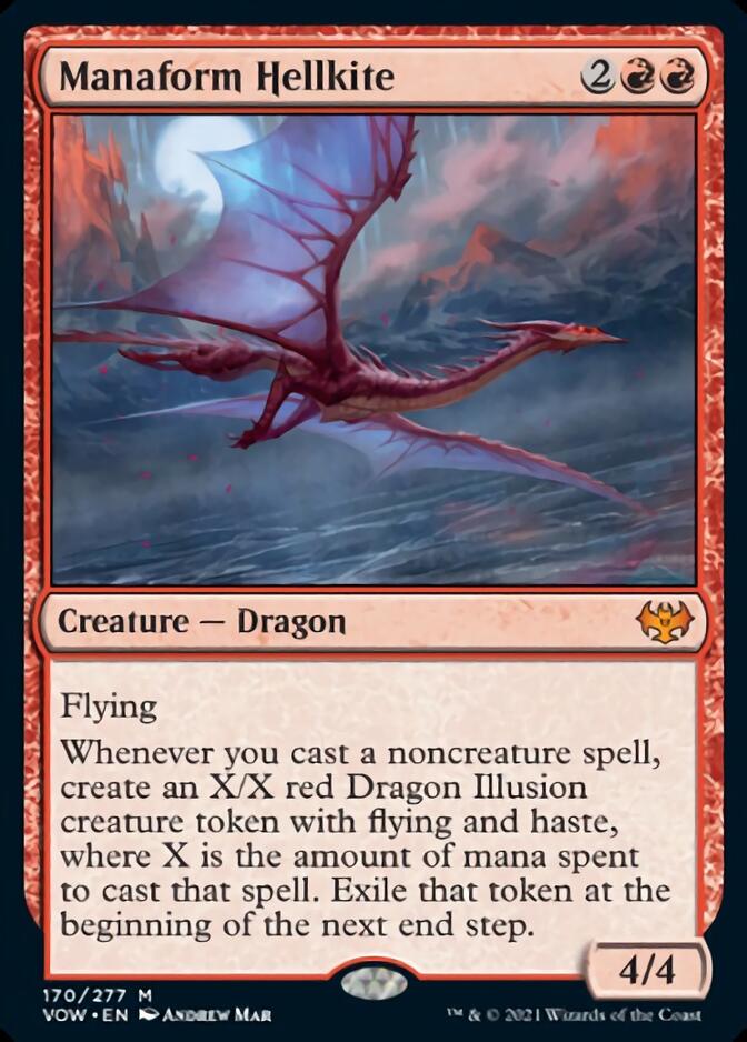 Manaform Hellkite [Innistrad: Crimson Vow] Magic: The Gathering