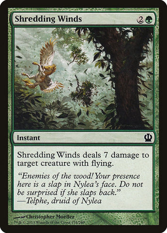 Shredding Winds [Theros] Magic: The Gathering
