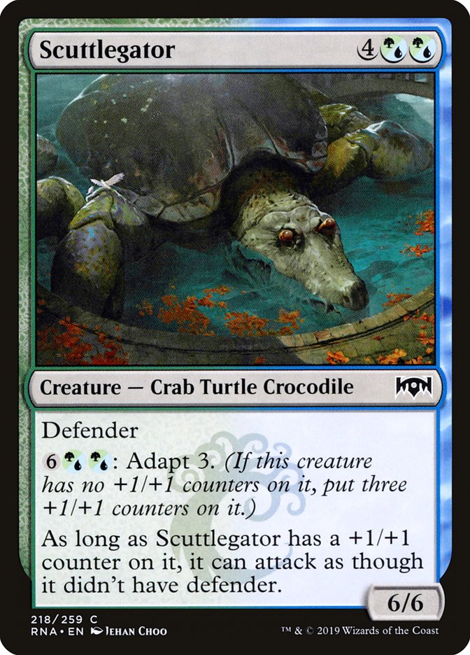 Scuttlegator [Ravnica Allegiance] Magic: The Gathering