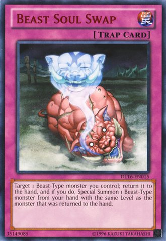 Beast Soul Swap (Red) [DL16-EN015] Rare Yu-Gi-Oh!