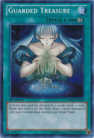 Guarded Treasure [DRLG-EN013] Secret Rare Yu-Gi-Oh!