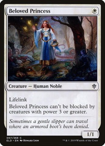 Beloved Princess [Throne of Eldraine] Magic: The Gathering