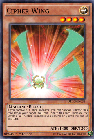 Cipher Wing [DPDG-EN035] Common Yu-Gi-Oh!