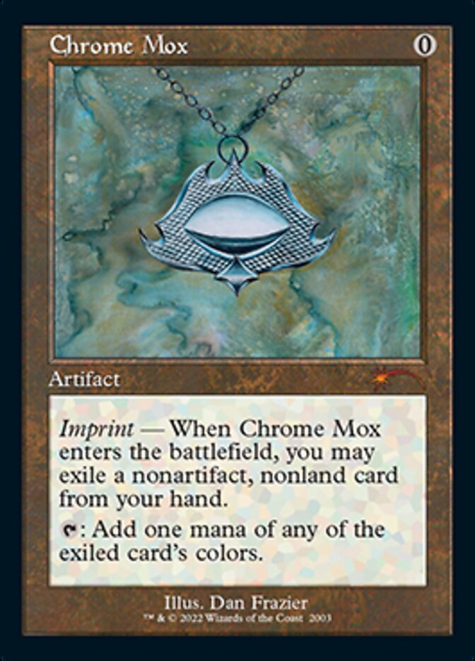 Chrome Mox (Retro) [Secret Lair 30th Anniversary Countdown Kit] Magic: The Gathering