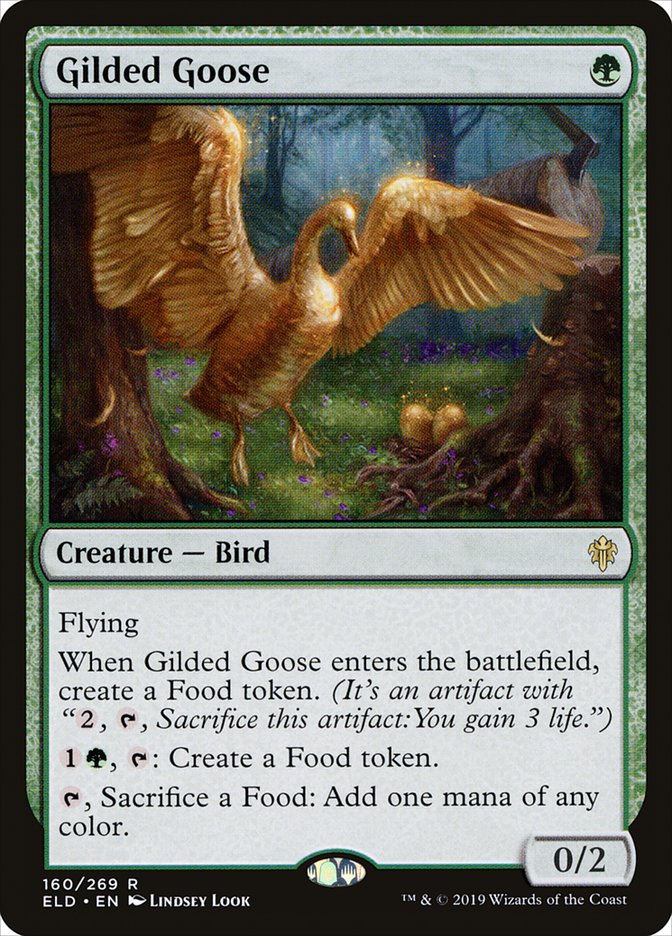 Gilded Goose [Throne of Eldraine] Magic: The Gathering