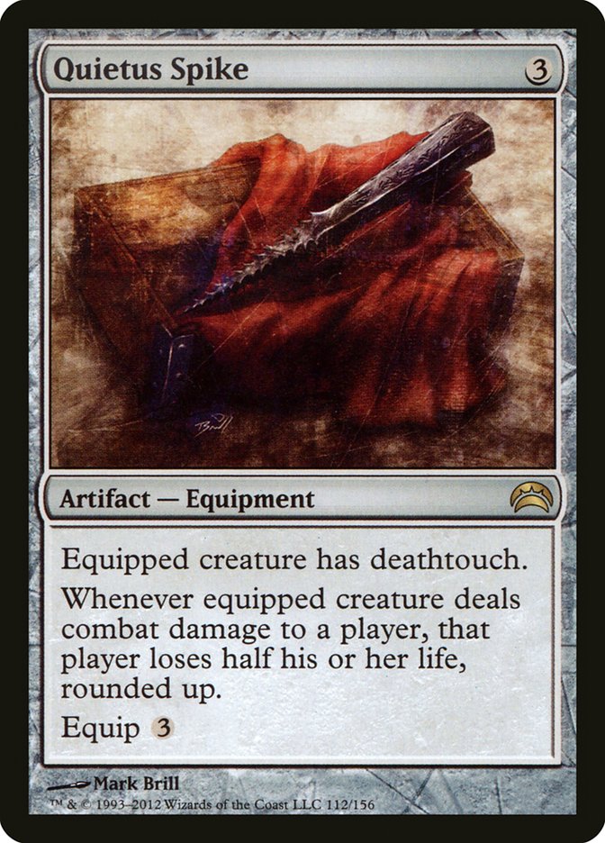 Quietus Spike [Planechase 2012] Magic: The Gathering