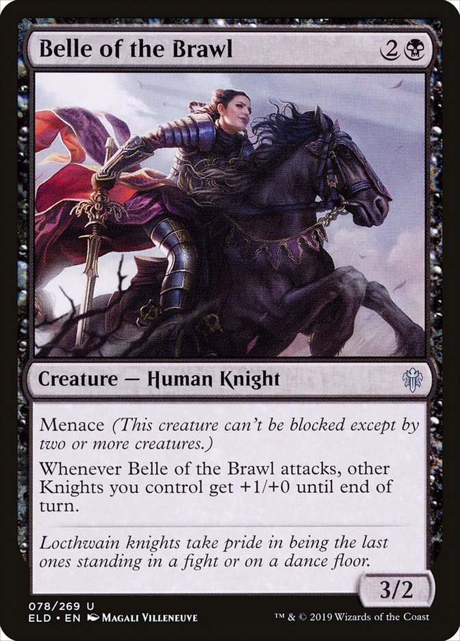 Belle of the Brawl [Throne of Eldraine] Magic: The Gathering