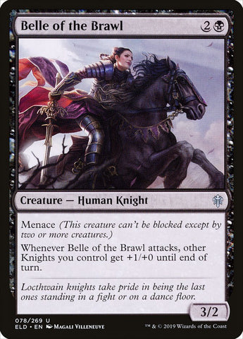 Belle of the Brawl [Throne of Eldraine] Magic: The Gathering