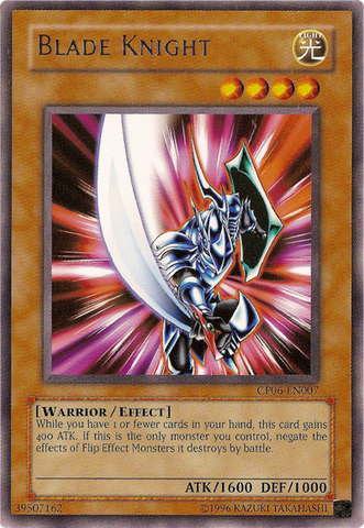 Blade Knight [CP06-EN007] Rare Yu-Gi-Oh!