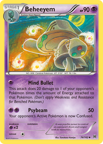 Beheeyem (74/162) [XY: BREAKthrough] Pokémon