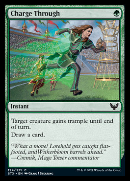 Charge Through [Strixhaven: School of Mages] Magic: The Gathering