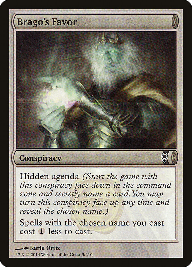 Brago's Favor [Conspiracy] Magic: The Gathering