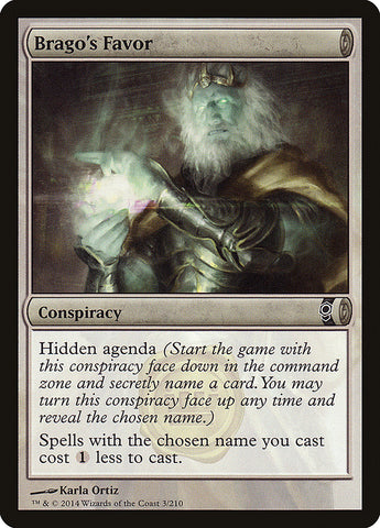 Brago's Favor [Conspiracy] Magic: The Gathering
