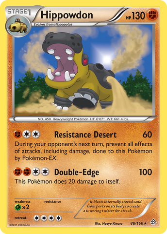 Hippowdon (88/160) [XY: Primal Clash] Pokémon