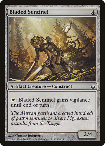Bladed Sentinel [Mirrodin Besieged] Magic: The Gathering