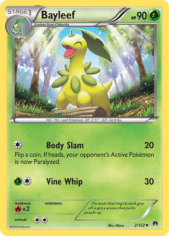 Bayleef (2/122) [XY: BREAKpoint] Pokémon