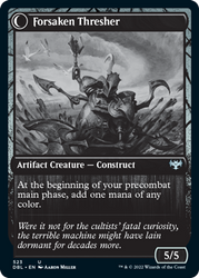 Foreboding Statue // Forsaken Thresher [Innistrad: Double Feature] Magic: The Gathering