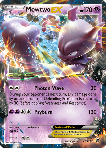 Mewtwo EX (61/162) [XY: BREAKthrough] Pokémon