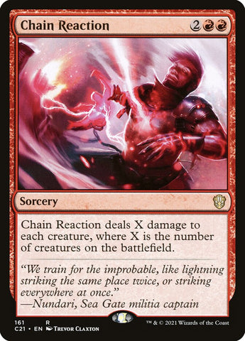 Chain Reaction [Commander 2021] Magic: The Gathering