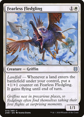 Fearless Fledgling [Zendikar Rising] Magic: The Gathering