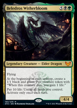 Beledros Witherbloom [Strixhaven: School of Mages] Magic: The Gathering