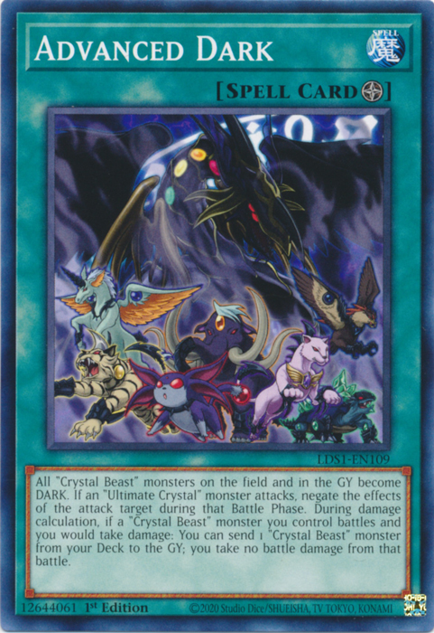 Advanced Dark [LDS1-EN109] Common Yu-Gi-Oh!