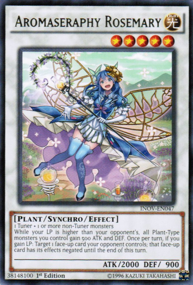 Aromaseraphy Rosemary [INOV-EN047] Rare Yu-Gi-Oh!