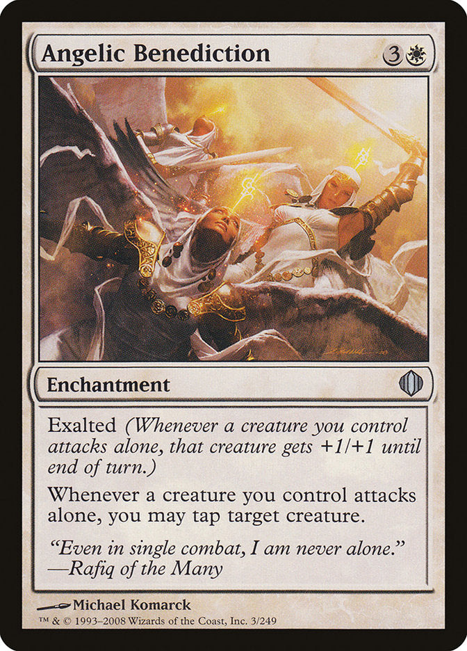 Angelic Benediction [Shards of Alara] Magic: The Gathering